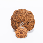 KokoBall - Ręcznie Pleciona Piłka z Włókna Kokosowego | Biodegradowalna Zabawka dla Psa | EKO